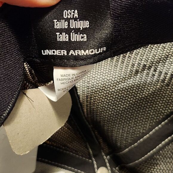 Under Armour NASCAR Fire Alarm Services Inc #7 Regan Smith Hat - New - Picture 7 of 8